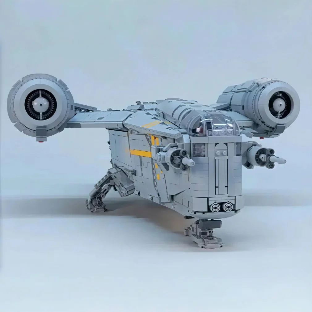 Star Wars Mandalorian Razor Crest MOC - 6187 Teile | Raumschiff | LEGO-kompatibel