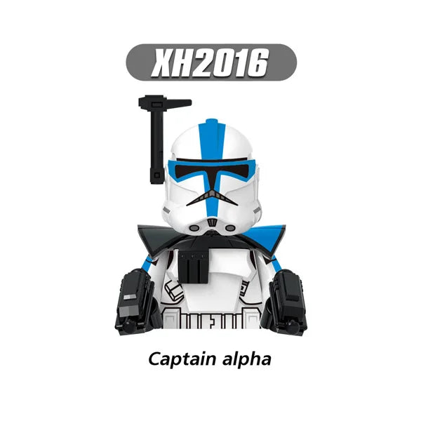 Star Wars Clone Trooper Minifiguren - all Legion, Bomb Squad & Jet Troopers | LEGO-kompatibel