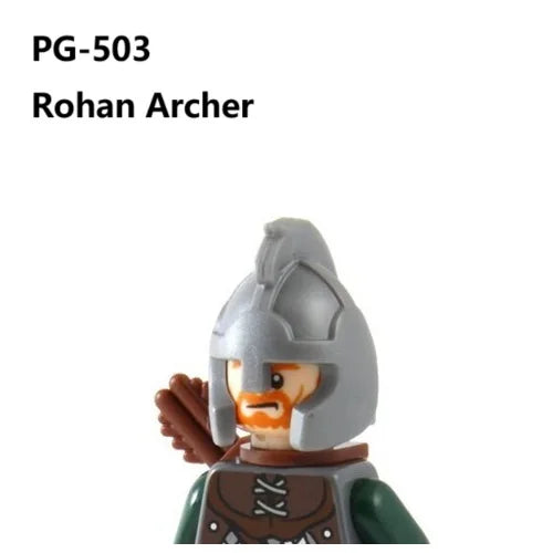 Herr der Ringe Minifiguren Set - Frodo, Gandalf, Aragorn, Legolas & Orks | LEGO-kompatibel