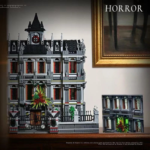 Batman Arkham Asylum MOC - Legokompatibel - DC Sanctuary Gebäude Modell für Erwachsene