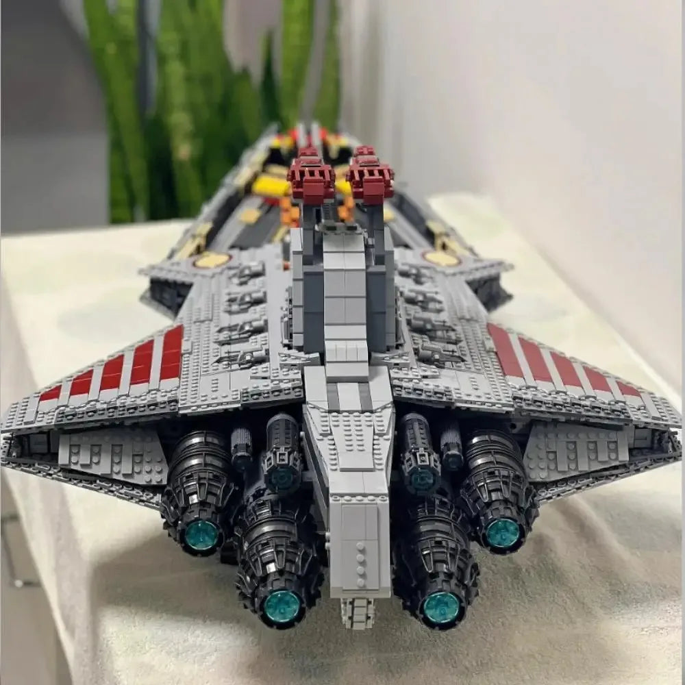 Star Wars Venator Class Republic Attack Cruiser MOC - 5374 Teile | Clone Wars Kreuzer | LEGO-kompatibel