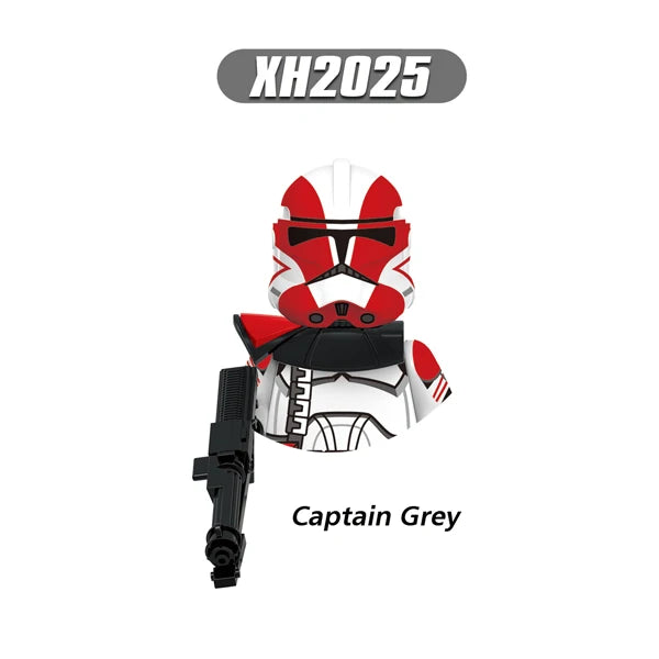 Star Wars Clone Trooper Minifiguren - all Legion, Bomb Squad & Jet Troopers | LEGO-kompatibel