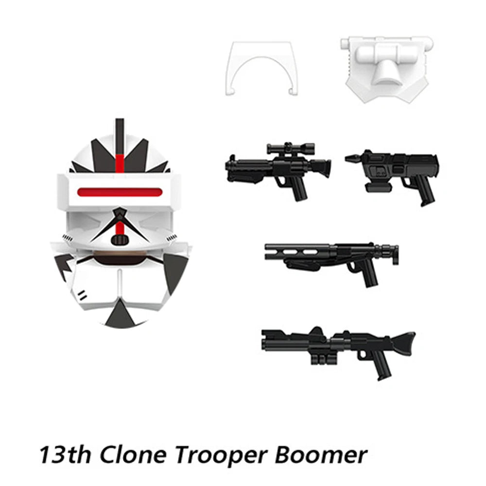 Star Wars Clone Trooper Minifiguren - all Legion, Bomb Squad & Jet Troopers | LEGO-kompatibel