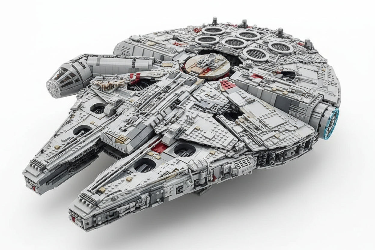 Millennium Falcon MOC - 8445 Teile - Legokompatibel - Ultimate Collector Series Raumschiff