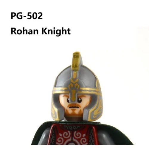 Herr der Ringe Minifiguren Set - Frodo, Gandalf, Aragorn, Legolas & Orks | LEGO-kompatibel