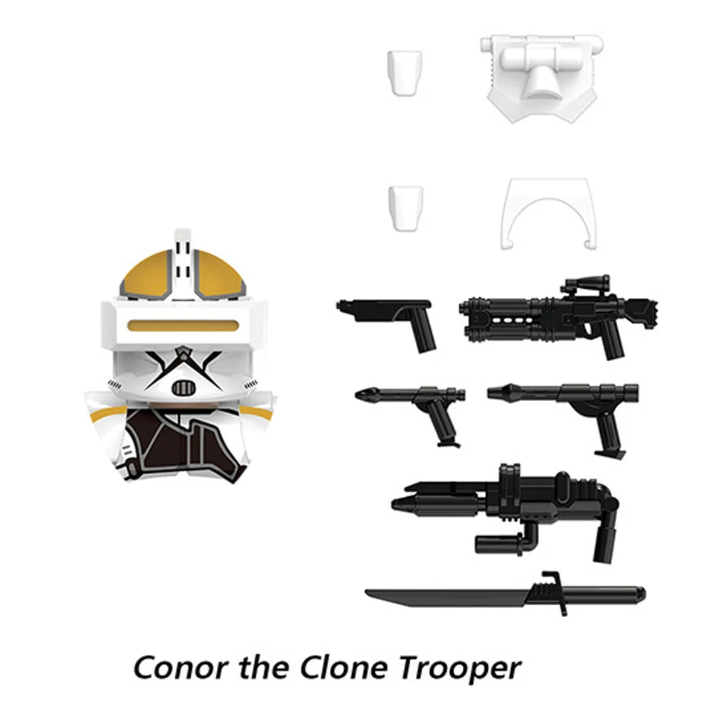 Star Wars Clone Trooper Minifiguren - all Legion, Bomb Squad & Jet Troopers | LEGO-kompatibel