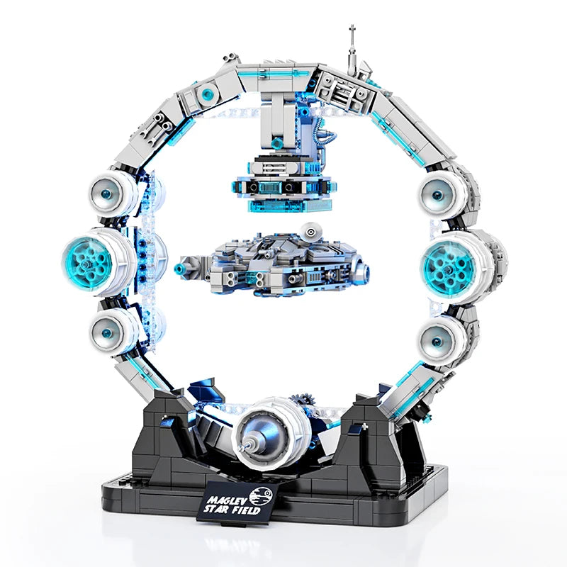 Star Plan Falcon Spaceship MOC Bauset - legokompatibel - Premium Building Blocks für Erwachsene