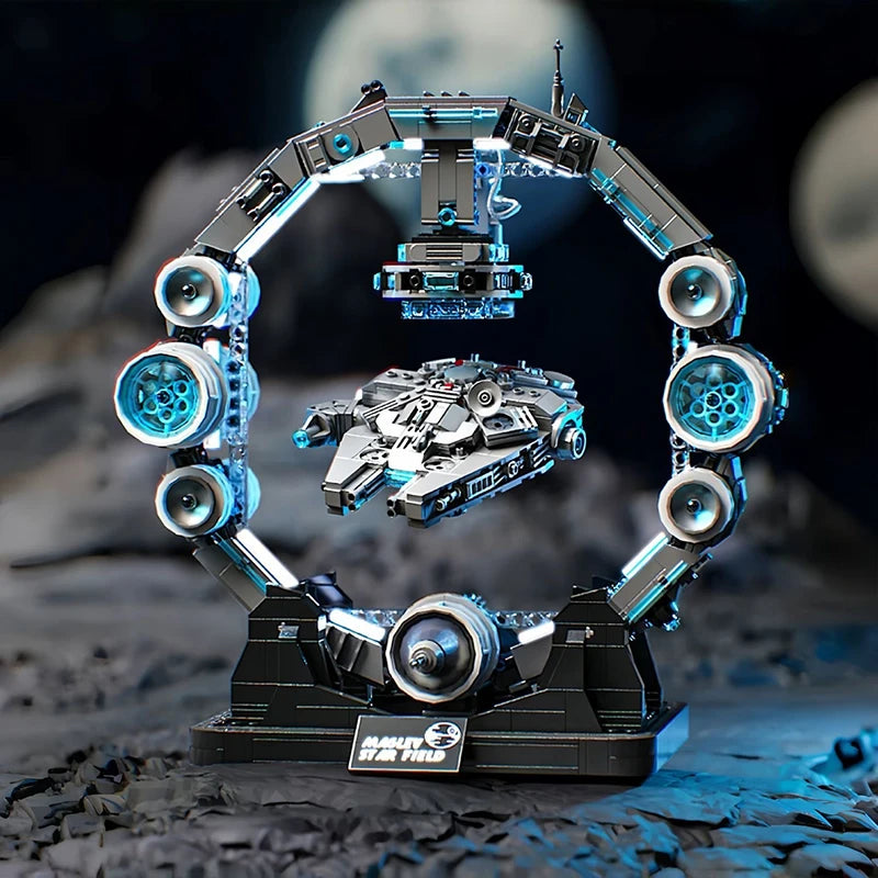 Star Plan Falcon Spaceship MOC Bauset - legokompatibel - Premium Building Blocks für Erwachsene