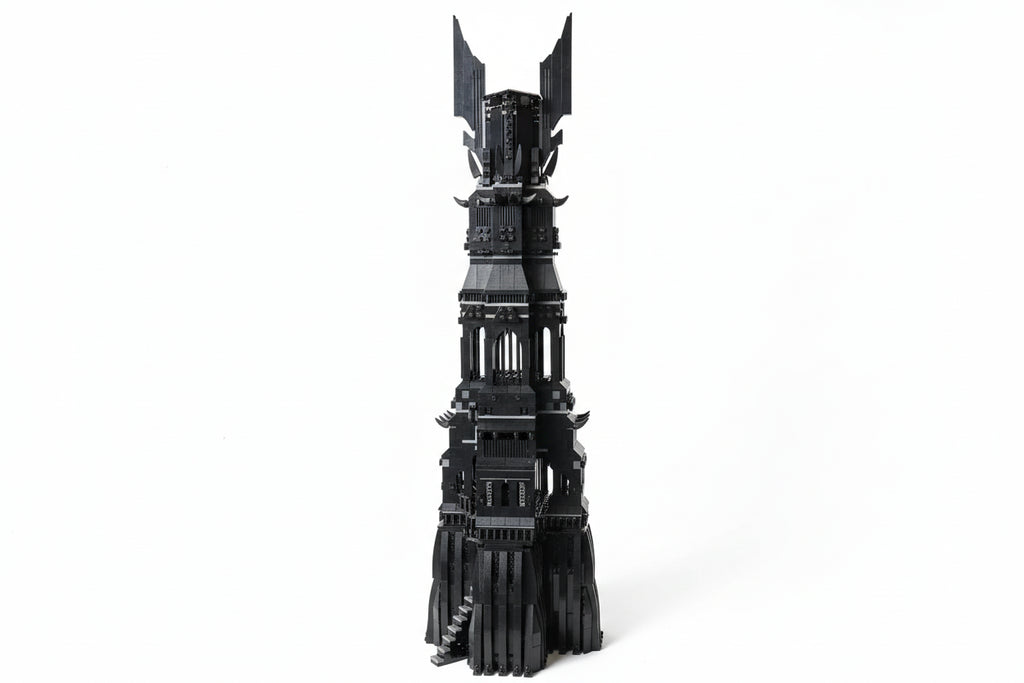 Herr der Ringe Orthanc - Sarumans Schwarzer Turm MOC | 2359 Teile | LEGO 10237 Alternative