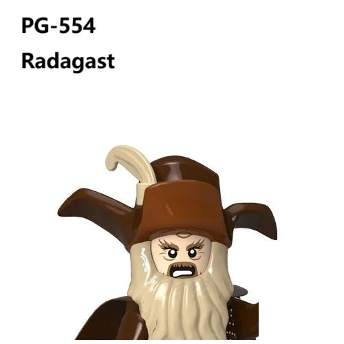 Herr der Ringe Minifiguren Set - Frodo, Gandalf, Aragorn, Legolas & Orks | LEGO-kompatibel