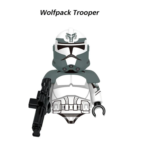 Star Wars Clone Trooper Minifiguren - all Legion, Bomb Squad & Jet Troopers | LEGO-kompatibel