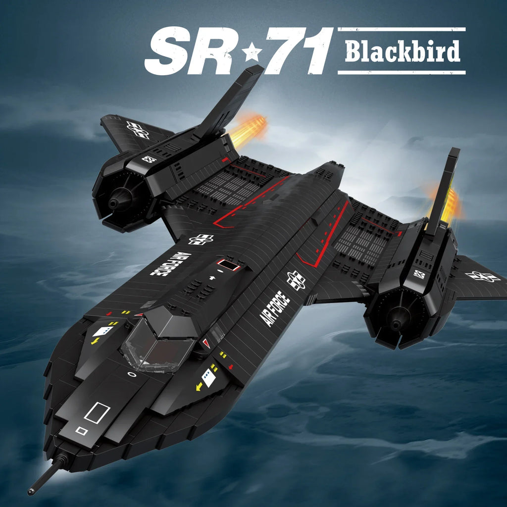 SR-71 Blackbird MOC 1775 Teile LEGO-kompatibel | PrimeBricks