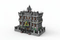 Batman Arkham Asylum MOC - Legokompatibel - DC Sanctuary Gebäude Modell für Erwachsene