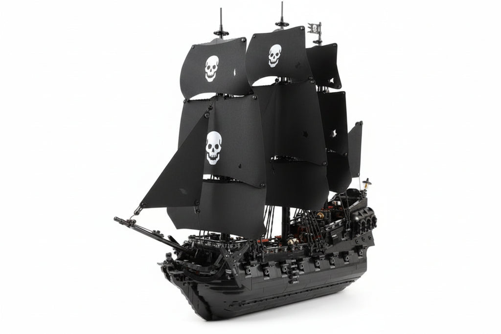 Pirates of the Caribbean Black Pearl Ship - 2862 Teile - Legokompatibel - Revenge Warship Segelschiff