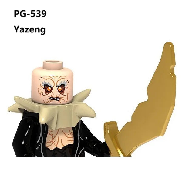 Herr der Ringe Minifiguren Set - Frodo, Gandalf, Aragorn, Legolas & Orks | LEGO-kompatibel