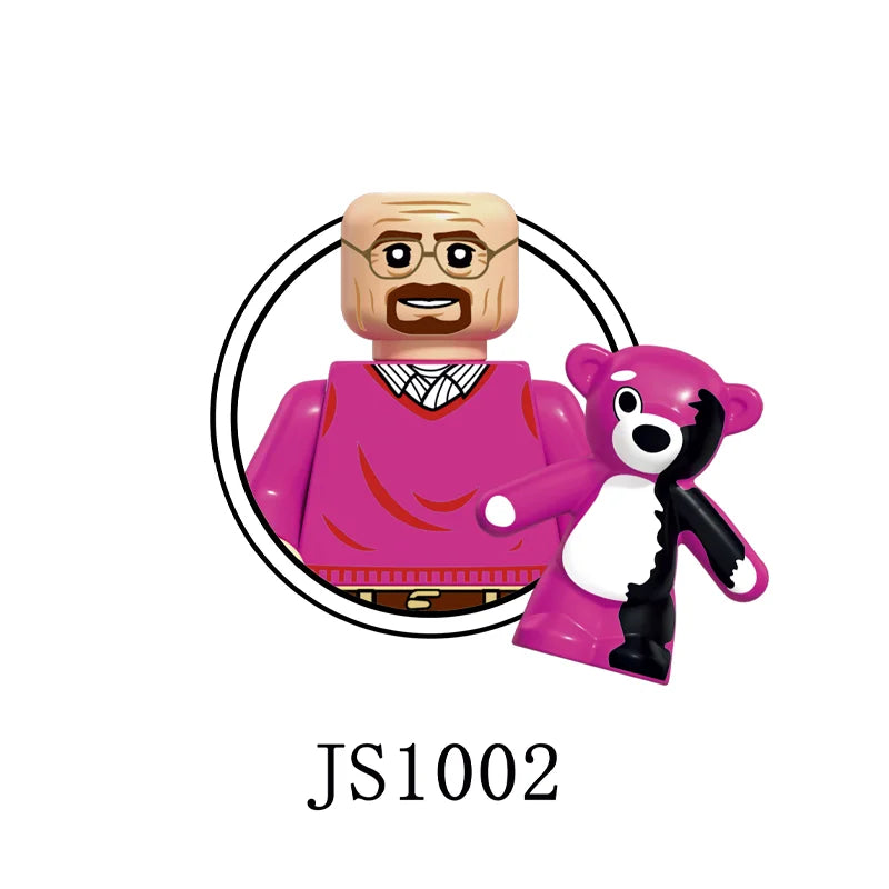 Breaking Bad Minifiguren Set - Walter White, Heisenberg & Saul Goodman | LEGO-kompatibel