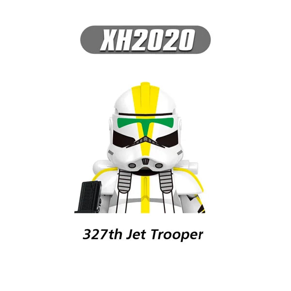 Star Wars Clone Trooper Minifiguren - all Legion, Bomb Squad & Jet Troopers | LEGO-kompatibel