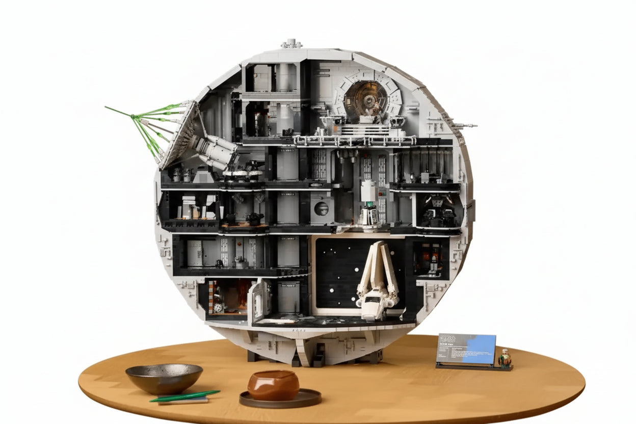 Star Wars Death Star MOC - 9023 Teile | Todesstern Raumstation | LEGO-kompatibel
