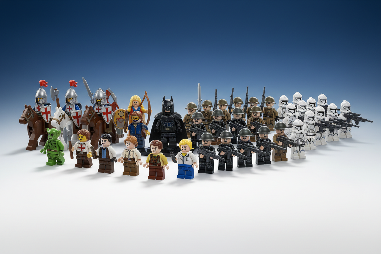 Minifiguren Kollektion Banner